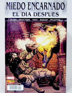 CÓMIC LOS MIEDO ENCARNADO 3 EL DIA DESPUÉS PANINI MARVEL...