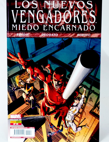 CÓMIC LOS NUEVOS VENGADORES 14 MIEDO ENCARNADO PANINI MARVEL GRAPA DE KIOSCO