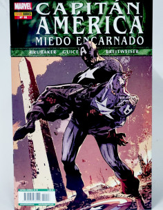 CÓMIC CAPITAN AMERICA 18 MIEDO ENCARNADO PANINI MARVEL...