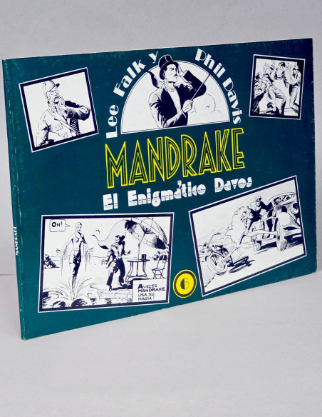 CÓMIC MANDRAKE 6 EL ENIGMA DAVOS GRANDES CLÁSICOS MUY BUEN ESTADO