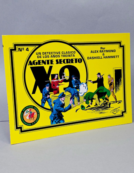CÓMIC AGENTE SECRETO X-9 4 REEDICIÓN FACSÍMIL DE KIOSCO ESTADO