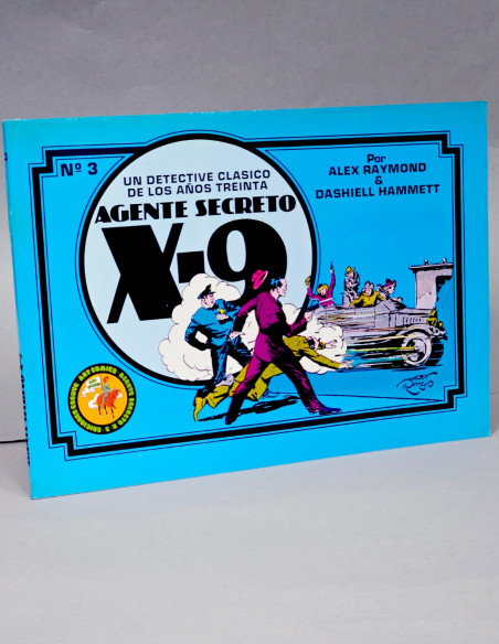CÓMIC AGENTE SECRETO X-9 3 REEDICIÓN FACSÍMIL EXCELENTE ESTADO
