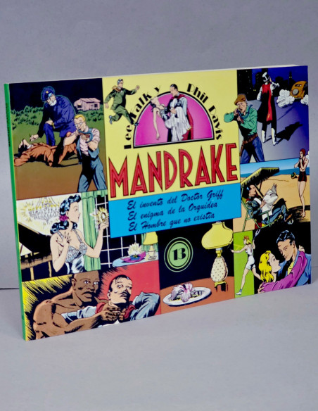 CÓMIC MANDRAKE 13 EL INVENTO DEL DOCTOR GRILL GRANDES CLÁSICOS DE KIOSCO ESTADO