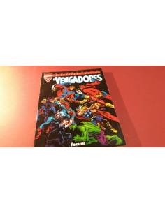 LOS VENGADORES 9 EXCELENTE ESTADO BIBLIOTECA MARVEL...