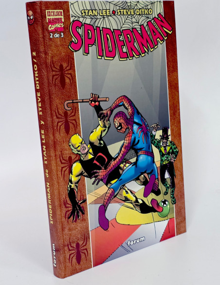CÓMIC SPIDERMAN 2 EXCELSIOR FORUM MARVEL STAN LEE (SPIDER-MAN) TAPA DURA DE KIOSCO