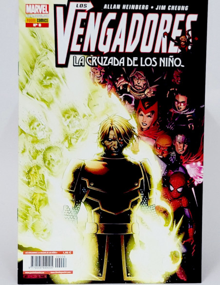 CÓMIC LOS VENGADORES 6 LA CRUZADA DE LOS NIÑOS PANINI MARVEL GRAPA DE KIOSCO