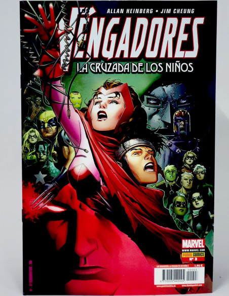 CÓMIC LOS VENGADORES 3 LA CRUZADA DE LOS NIÑOS PANINI MARVEL GRAPA DE KIOSCO