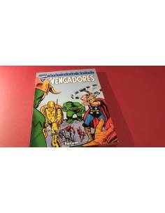 LOS VENGADORES 1 EXCELENTE ESTADO BIBLIOTECA MARVEL...
