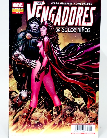 CÓMIC LOS VENGADORES 8 LA CRUZADA DE LOS NIÑOS PANINI MARVEL GRAPA DE KIOSCO