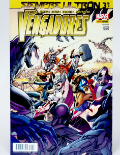 CÓMIC LOS VENGADORES 58 SIEMPRE ULTRON PANINI MARVEL...
