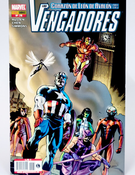 CÓMIC LOS VENGADORES 79 VOL.4 PANINI MARVEL VOLUMEN GRAPA DE KIOSCO