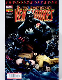 CÓMIC LOS PODEROSOS VENGADORES 8 INVASIÓN SECRETA PANINI...
