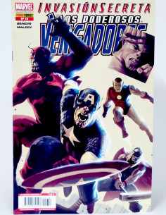 CÓMIC LOS PODEROSOS VENGADORES 12 INVASIÓN SECRETA PANINI...