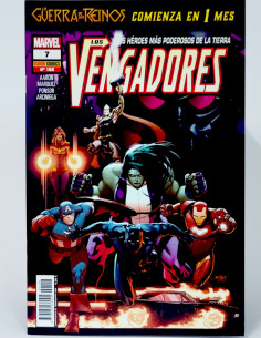 CÓMIC LOS VENGADORES 106 PANINI MARVEL GRAPA DE KIOSCO