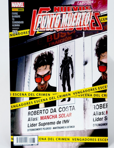 CÓMIC NUEVOS VENGADORES 65 PUNTO MUERTO PANINI MARVEL GRAPA DE KIOSCO