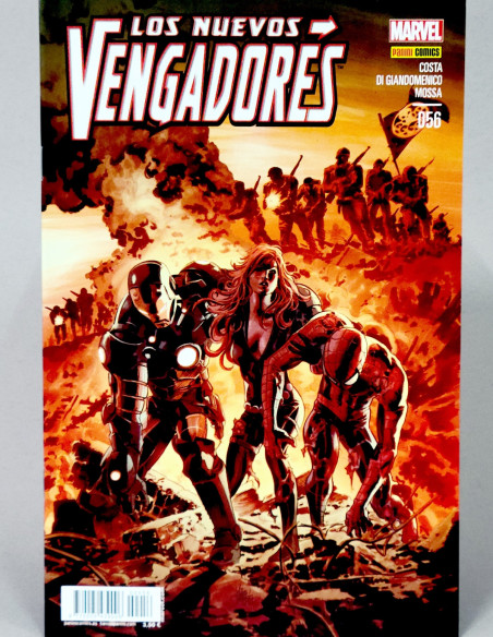CÓMIC LOS NUEVOS VENGADORES 56 PANINI MARVEL GRAPA DE KIOSCO