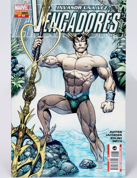 CÓMIC LOS VENGADORES 82 PANINI MARVEL GRAPA DE KIOSCO