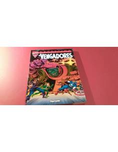 LOS VENGADORES 4 EXCELENTE ESTADO BIBLIOTECA MARVEL...