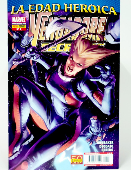 CÓMIC VENGADORES SECRETOS 2 LA EDAD HEROICA PANINI MARVEL GRAPA DE KIOSCO
