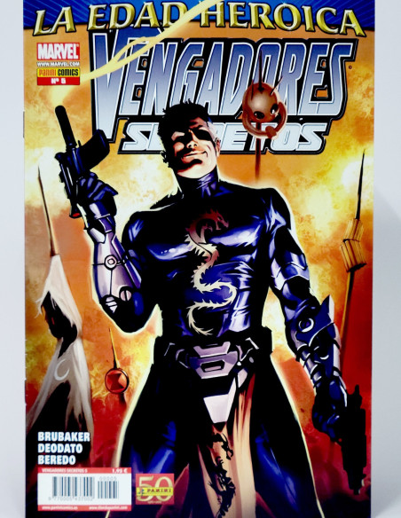 CÓMIC VENGADORES SECRETOS 5 LA EDAD HEROICA PANINI MARVEL GRAPA DE KIOSCO