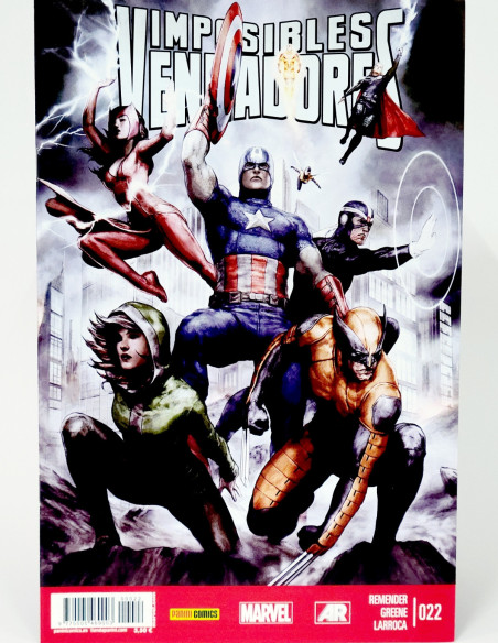 CÓMIC IMPOSIBLES VENGADORES 22 MARVEL NOW PANINI MARVEL GRAPA DE KIOSCO
