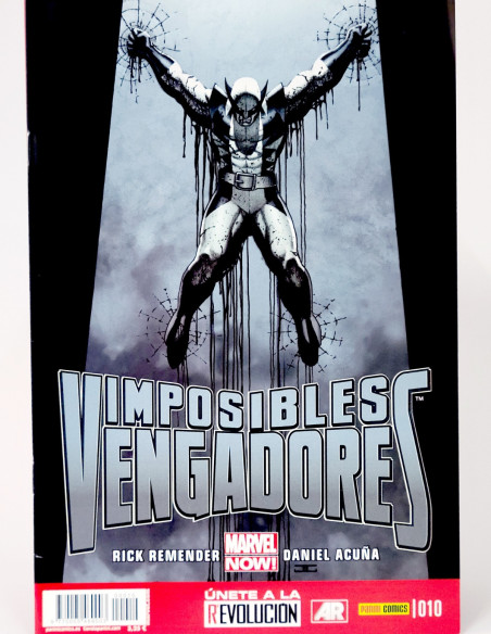 CÓMIC IMPOSIBLES VENGADORES 10 MARVEL NOW PANINI MARVEL GRAPA DE KIOSCO