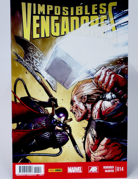 CÓMIC IMPOSIBLES VENGADORES 14 MARVEL NOW PANINI MARVEL GRAPA DE KIOSCO