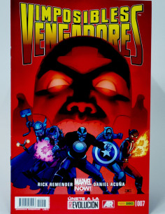 CÓMIC IMPOSIBLES VENGADORES 7 PANINI MARVEL GRAPA DE KIOSCO