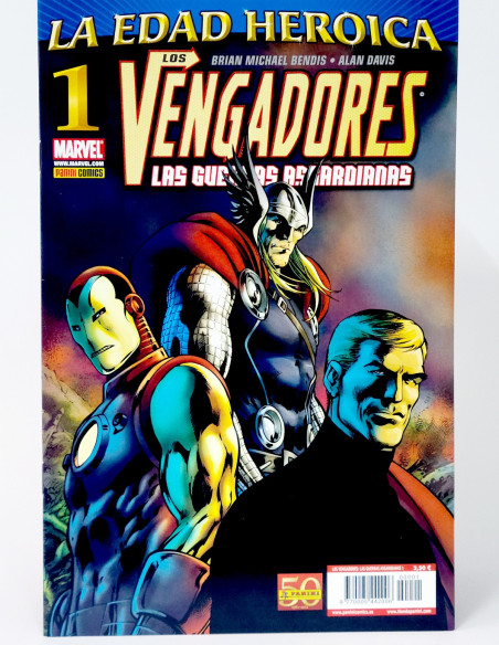 CÓMIC LOS VENGADORES LAS GUERRAS ASGARDIANAS 1 LA EDAD HEROICA PANINI MARVEL GRAPA DE KIOSCO