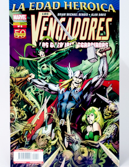 CÓMIC LOS VENGADORES LAS GUERRAS ASGARDIANAS 3 LA EDAD HEROICA PANINI MARVEL GRAPA DE KIOSCO