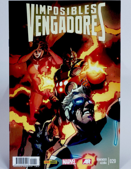 CÓMIC IMPOSIBLES VENGADORES 29 MARVEL NOW PANINI MARVEL GRAPA DE KIOSCO