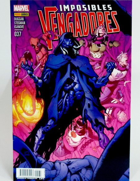 CÓMIC IMPOSIBLES VENGADORES 37 MARVEL NOW PANINI MARVEL GRAPA DE KIOSCO