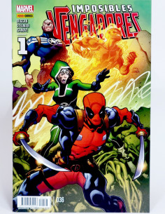 CÓMIC IMPOSIBLES VENGADORES 36 MARVEL NOW PANINI MARVEL...