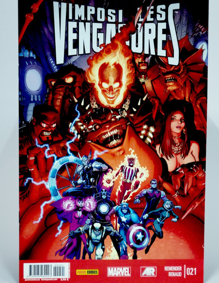 CÓMIC IMPOSIBLES VENGADORES 21 MARVEL NOW PANINI MARVEL GRAPA DE KIOSCO
