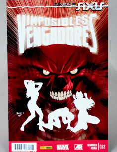 CÓMIC IMPOSIBLES VENGADORES 28 CAMINO A AXIS PANINI...