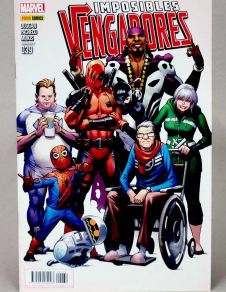 CÓMIC IMPOSIBLES VENGADORES 39 PANINI MARVEL GRAPA DE KIOSCO