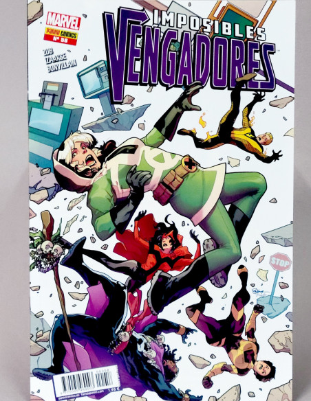 CÓMIC IMPOSIBLES VENGADORES 58 PANINI MARVEL GRAPA DE KIOSCO