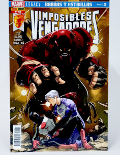 CÓMIC IMPOSIBLES VENGADORES 60 LEGACY BARRAS Y ESTRELLAS...