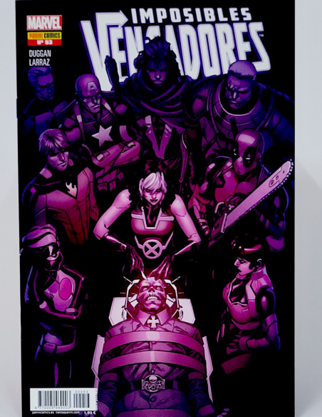 CÓMIC IMPOSIBLES VENGADORES 53 PANINI MARVEL GRAPA DE KIOSCO