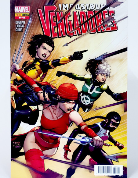 CÓMIC IMPOSIBLES VENGADORES 49 PANINI MARVEL GRAPA DE KIOSCO