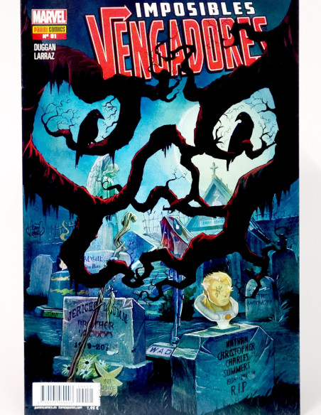 CÓMIC IMPOSIBLES VENGADORES 51 PANINI MARVEL GRAPA DE KIOSCO
