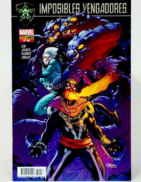 CÓMIC IMPOSIBLES VENGADORES 56 IMPERIO SECRETO PANINI MARVEL GRAPA DE KIOSCO
