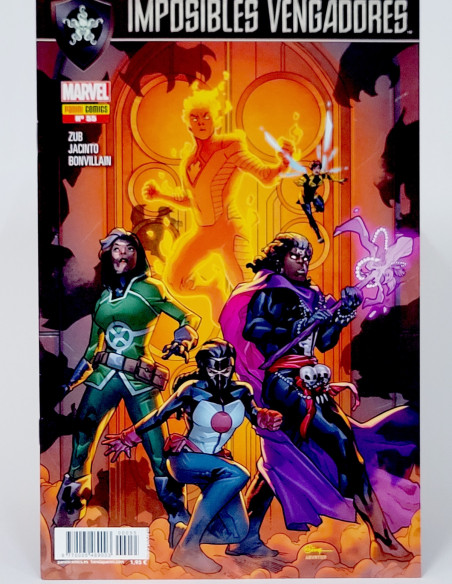 CÓMIC IMPOSIBLES VENGADORES 55 IMPERIO SECRETO PANINI MARVEL GRAPA DE KIOSCO
