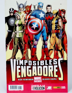 CÓMIC IMPOSIBLES VENGADORES 5 MARVEL NOW PANINI MARVEL...