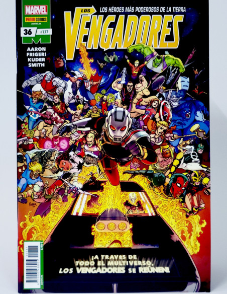 CÓMIC LOS VENGADORES 137 PANINI MARVEL GRAPA DE KIOSCO