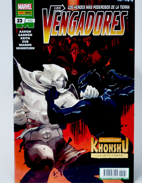 CÓMIC LOS VENGADORES 122 PANINI MARVEL GRAPA DE KIOSCO