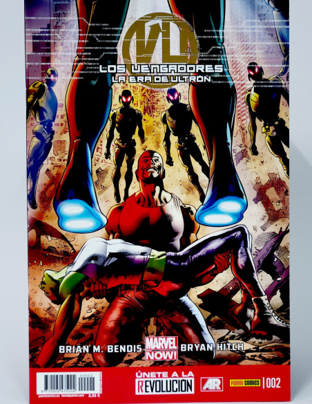 CÓMIC LOS VENGADORES LA ERA DE ULTRON 2 PANINI MARVEL GRAPA DE KIOSCO