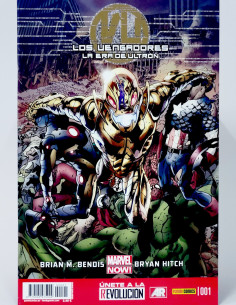 CÓMIC LOS VENGADORES LA ERA DE ULTRON 1 PANINI MARVEL...