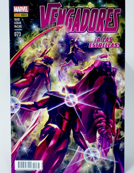 CÓMIC LOS VENGADORES 73 PANINI MARVEL GRAPA DE KIOSCO