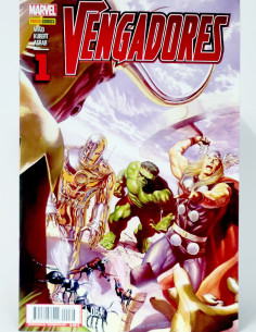 CÓMIC LOS VENGADORES 64 PANINI MARVEL GRAPA DE KIOSCO